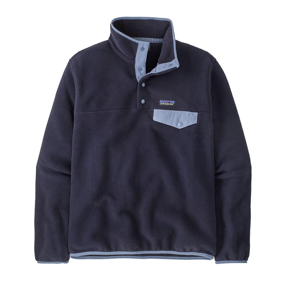 

Легкая флисовая толстовка Patagonia Synchilla Snap-T (женская), Sunken Blue