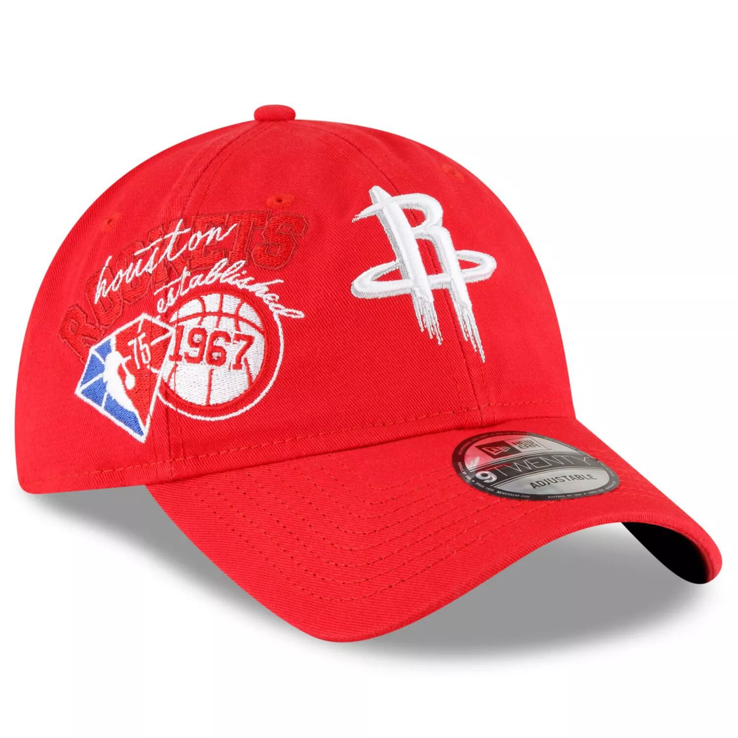 

Мужская регулируемая кепка New Era Red Houston Rockets Back Half 9TWENTY