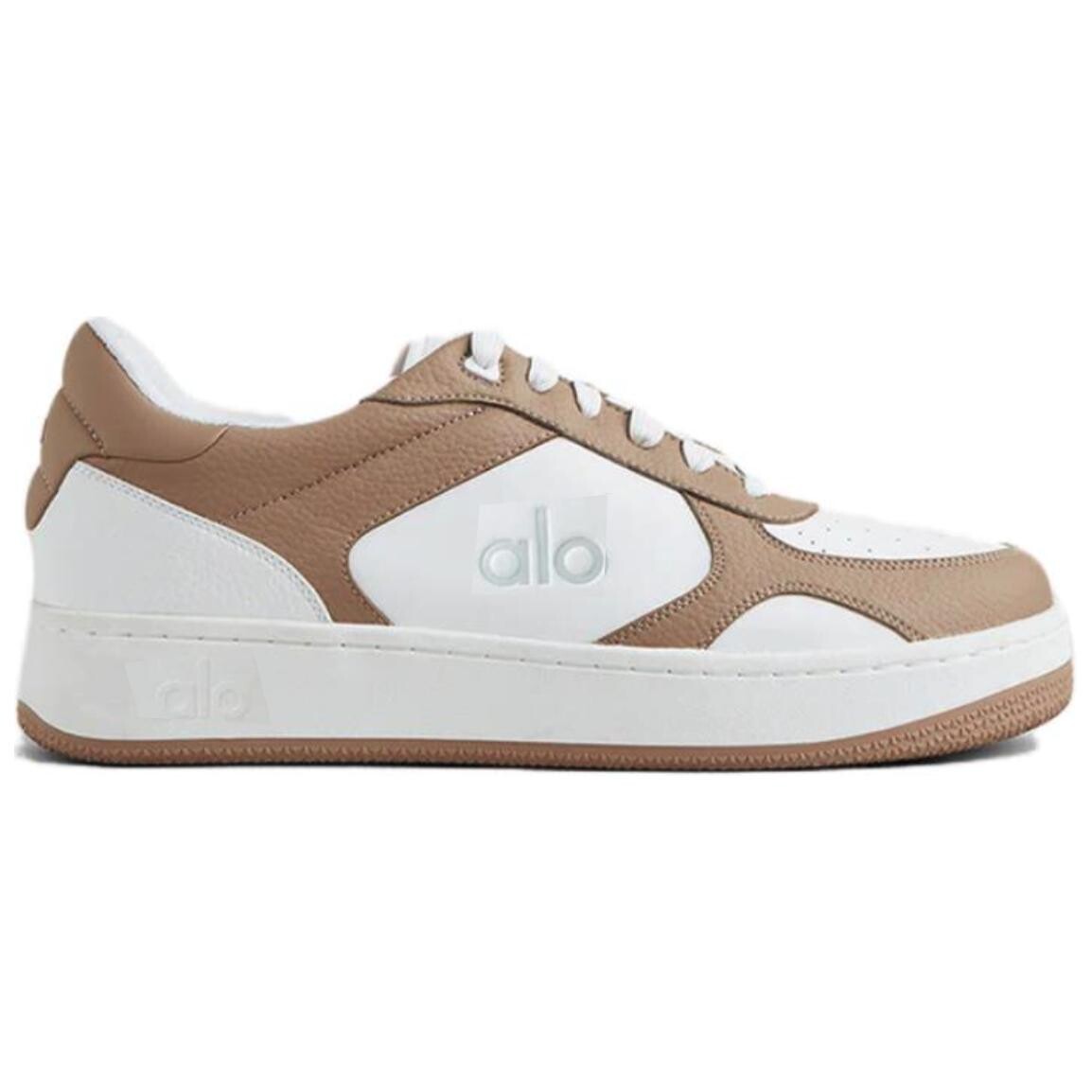Кроссовки alo yoga Skateboarding Shoes Unisex Low-top Gravel White, белый — фото 2