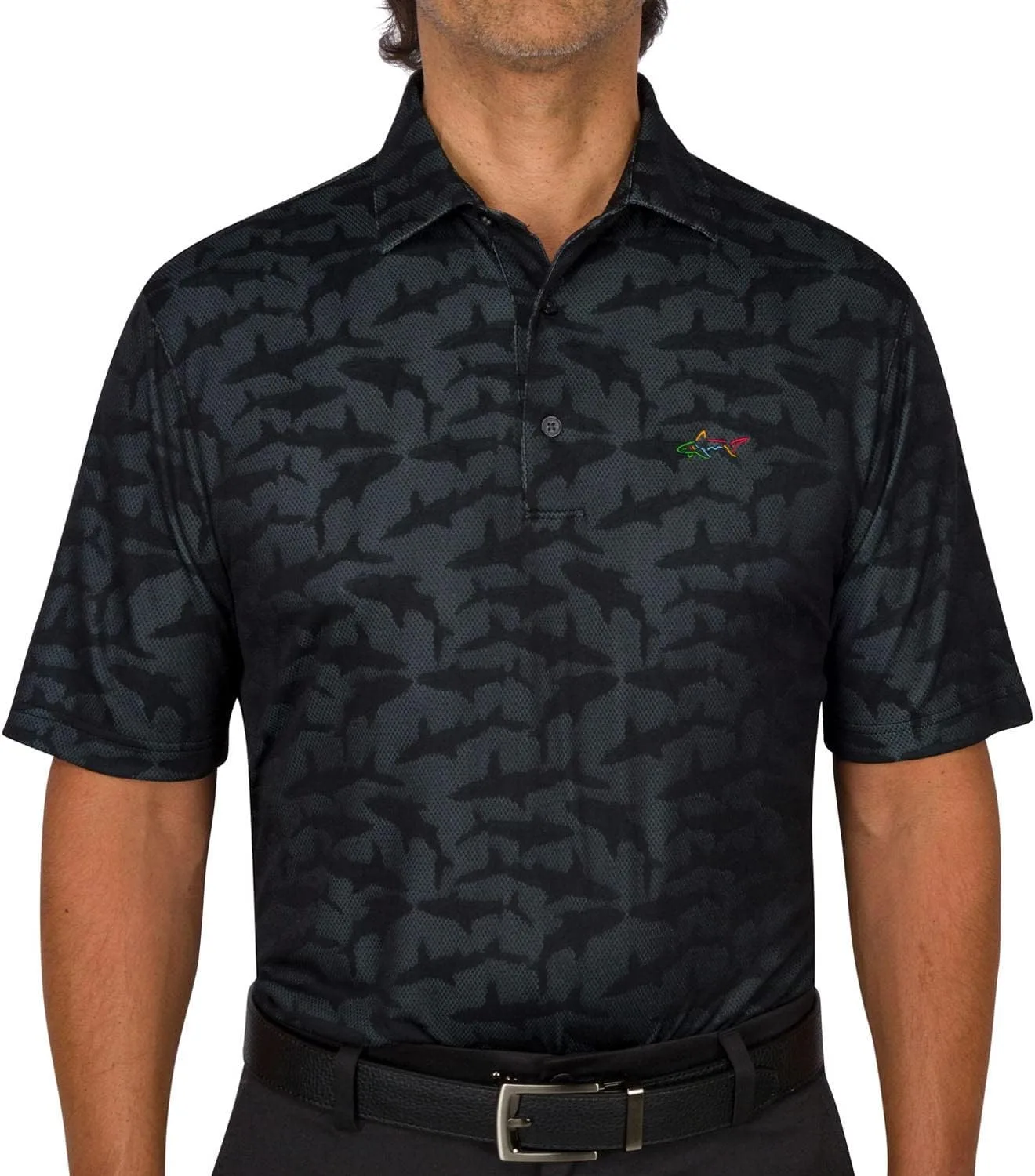 

Мужская поло для гольфа Greg Norman Performance, Soft Touch, Relaxed Fit, Play Dry, UPF Protection
