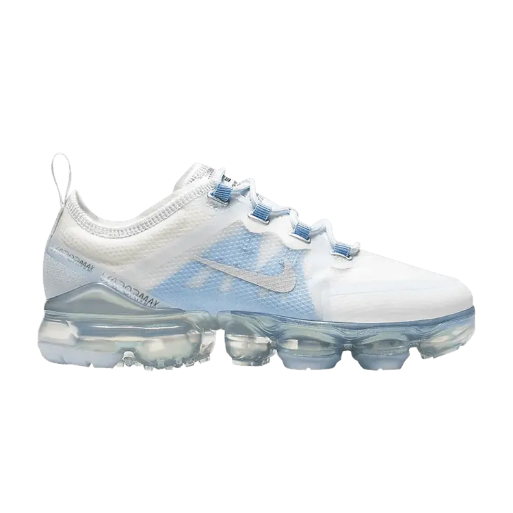 

Кроссовки Nike Air VaporMax 2019 GS 'White Metallic Silver', белый