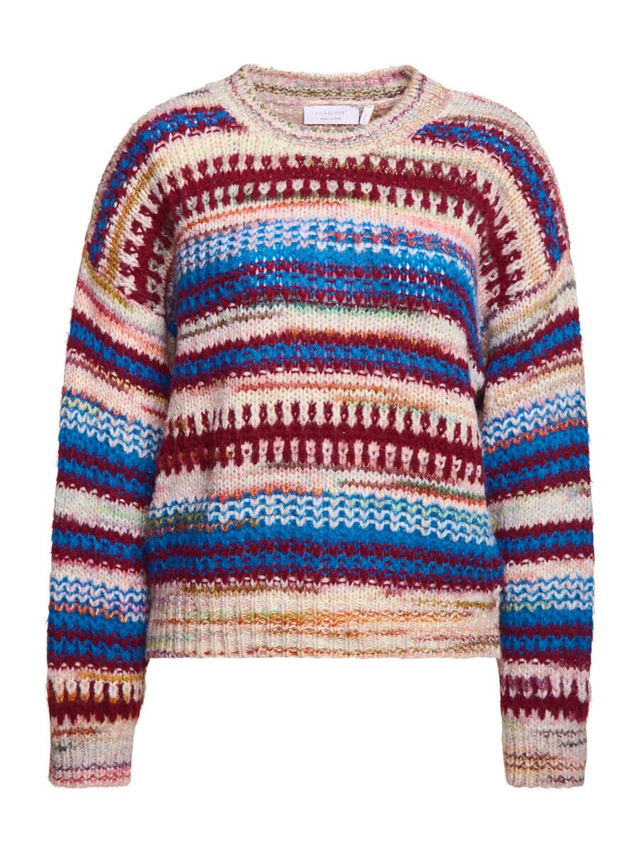 

Тонкий вязаный свитер Rich & Royal Sweater, разноцветный