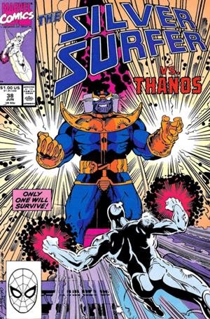 

Silver Surfer Vol.3 #38 "Thanos Appearance" (MARVEL COMICS)