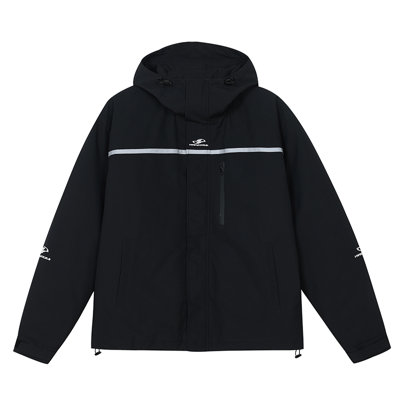 

HARSH AND CRUEL Ветровка для лыжного спорта унисекс, Black