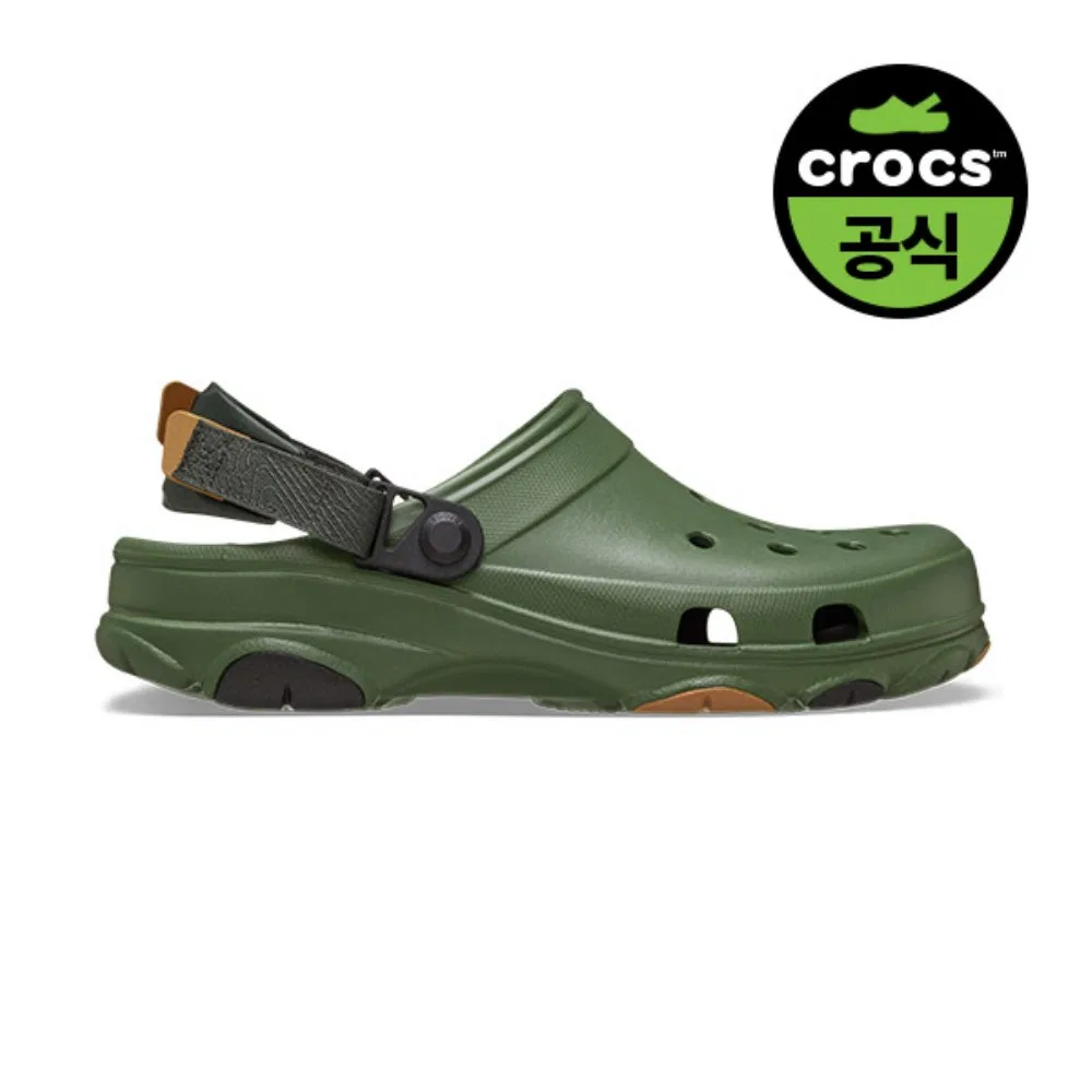 Мужские клоги All-Terrain цвета хаки от Crocs — фото 3
