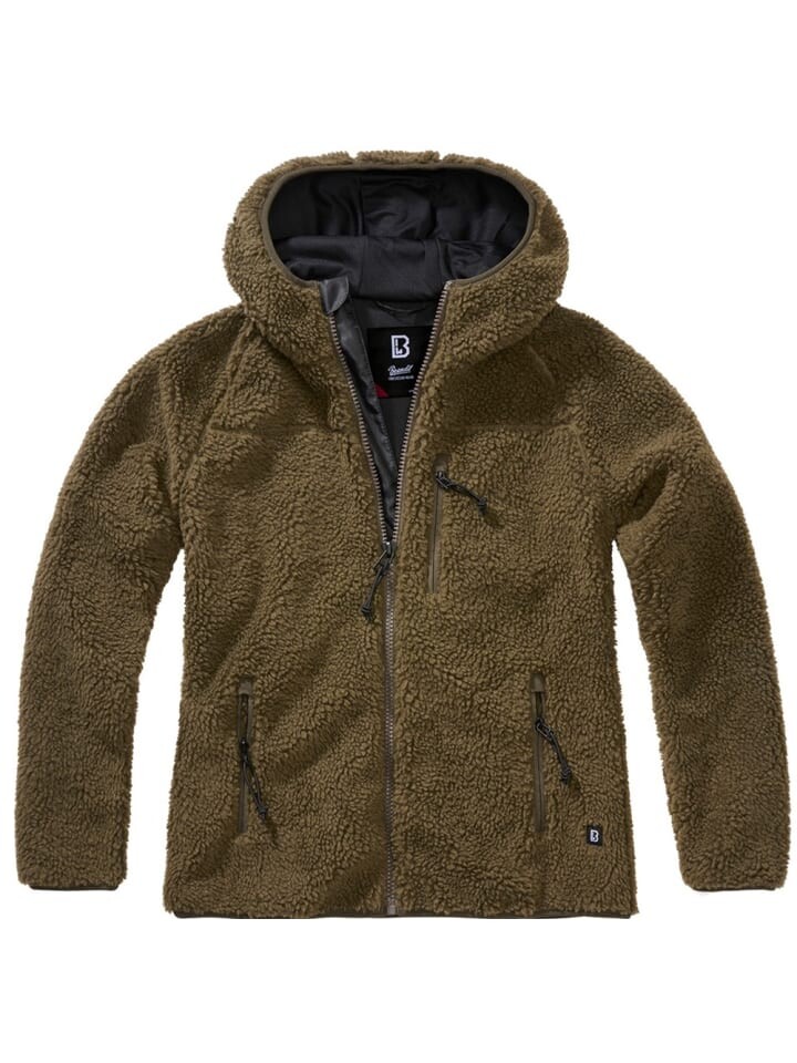 

Флисовая куртка Brandit Fleecejacke, зеленый