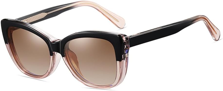 

Солнцезащитные очки-клипсы для женщин, поляризованные, с магнитной застежкой, с леопардовым принтом, для активного отдыха, защита от УФ-излучения UV400 VFDHN, Black Brown Frame