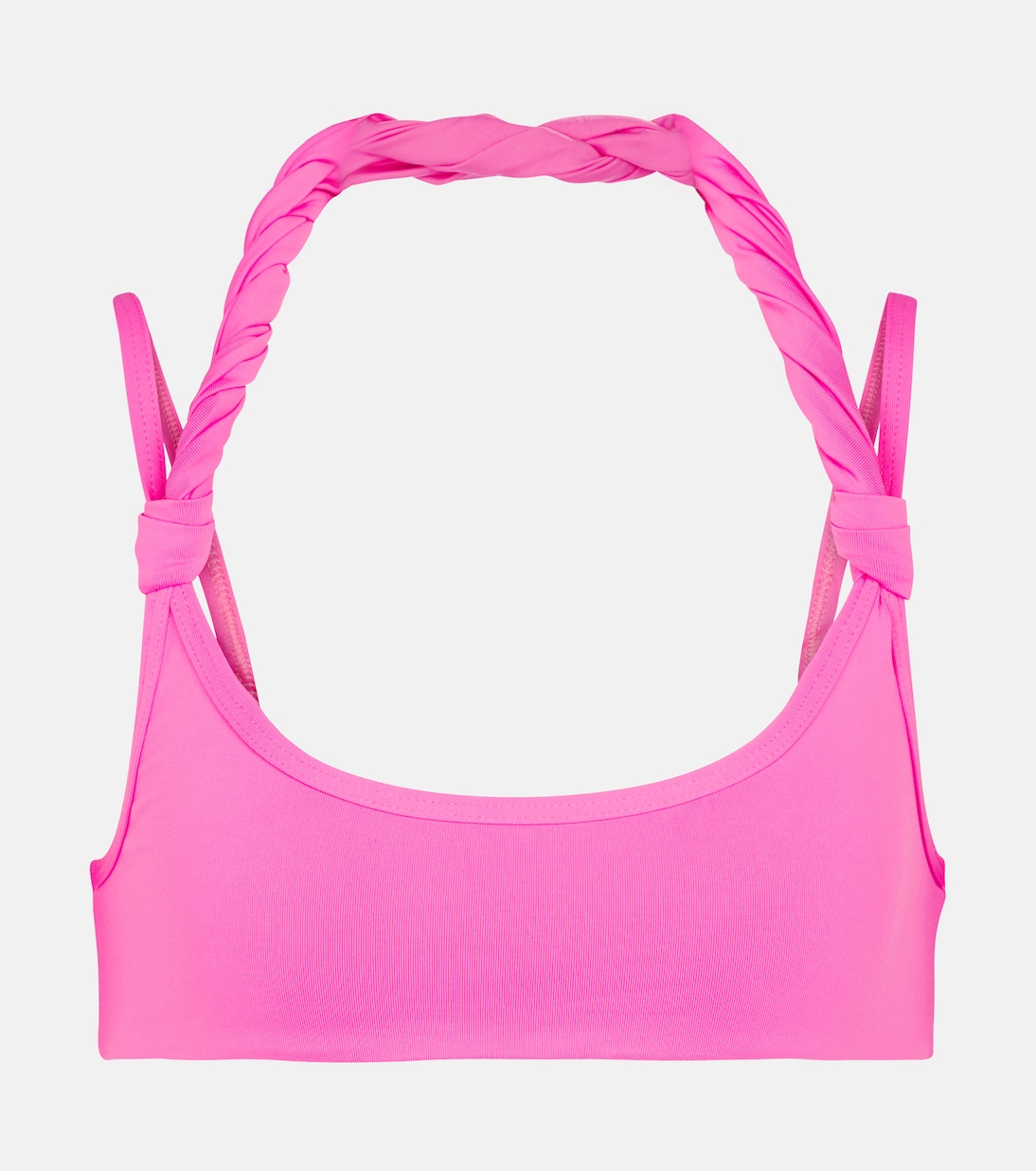 

Верх бикини с бретелькой через шею The Attico, Barbie Pink