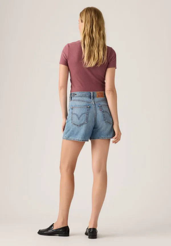 Джинсовые шорты средней длины с зауженными штанинами Levi'S, Lift Up Short — фото 3
