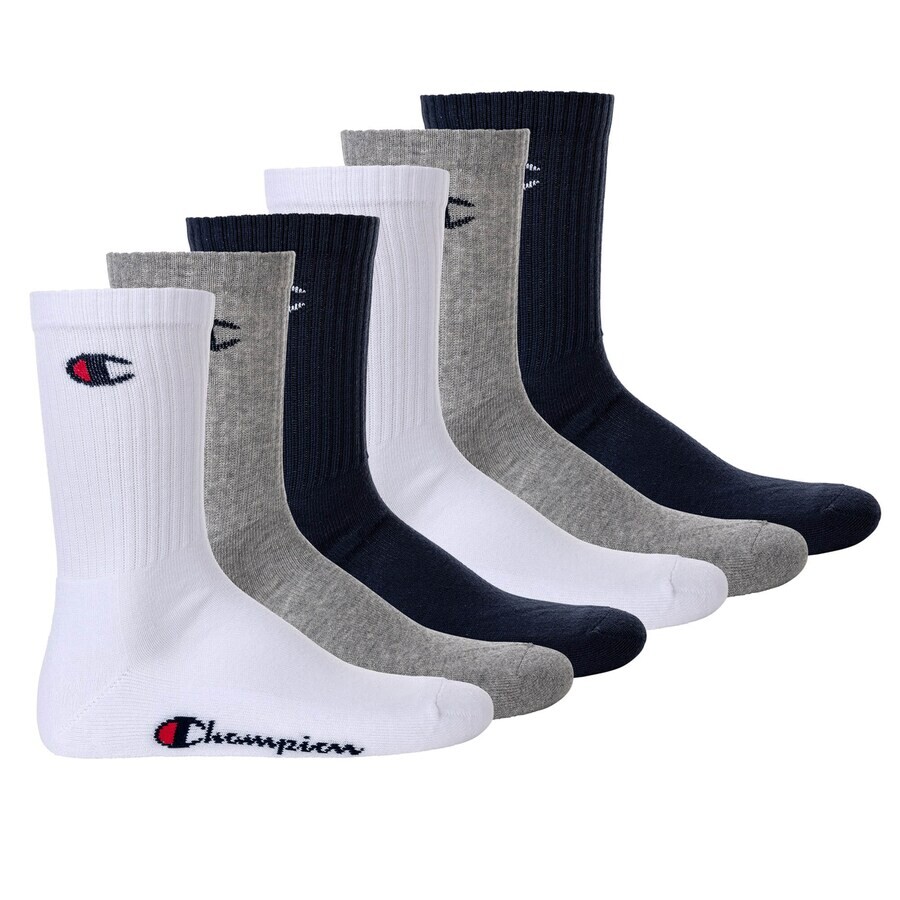 

Носки Champion Authentic Athletic Apparel Athletic Socks, цвет Blue/Grey/White
