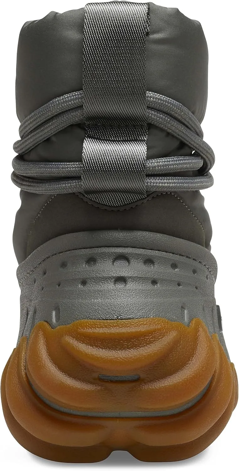Сабо Crocs Unisex Echo Clogs Wooden Shoes, оливковый — фото 2