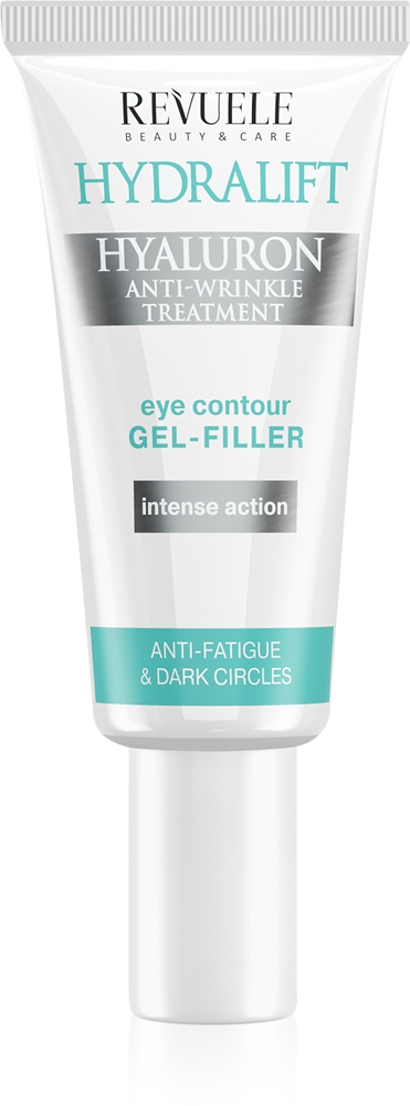 

Hydralift гиалуроновый гель-филлер для контура глаз увлажняющий гель средство от морщин и темных кругов под глазами Revuele, 25 мл