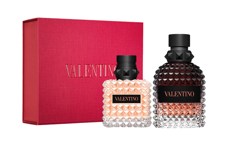 

Valentino Набор парфюмерии limited edition с неоднозначным ароматом eau de parfum и eau de toilette strawberry rose 30мл+50мл
