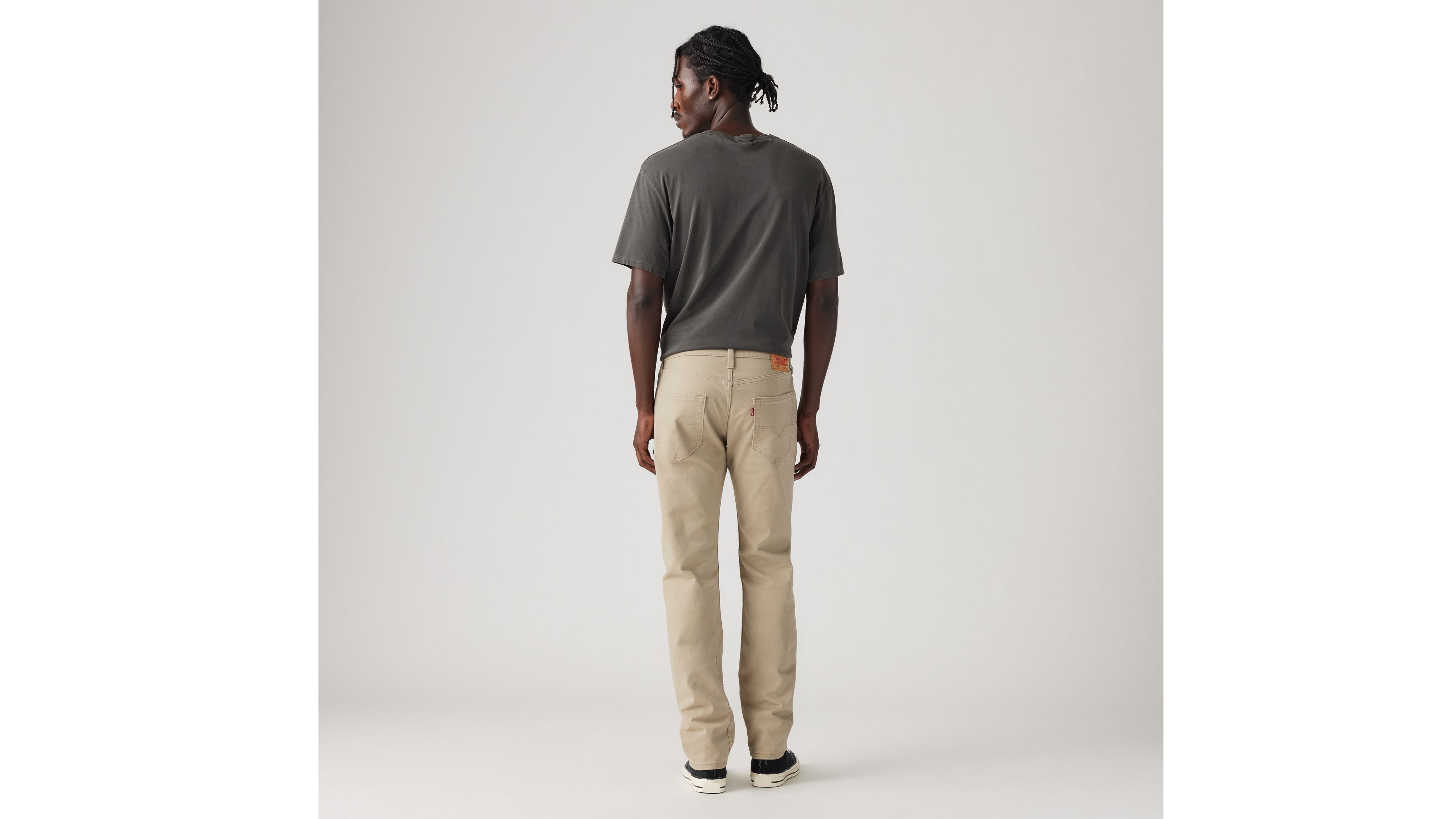 

502 Зауженные мужские брюки Levi's, цвет Punk Star - Brown - Stretch