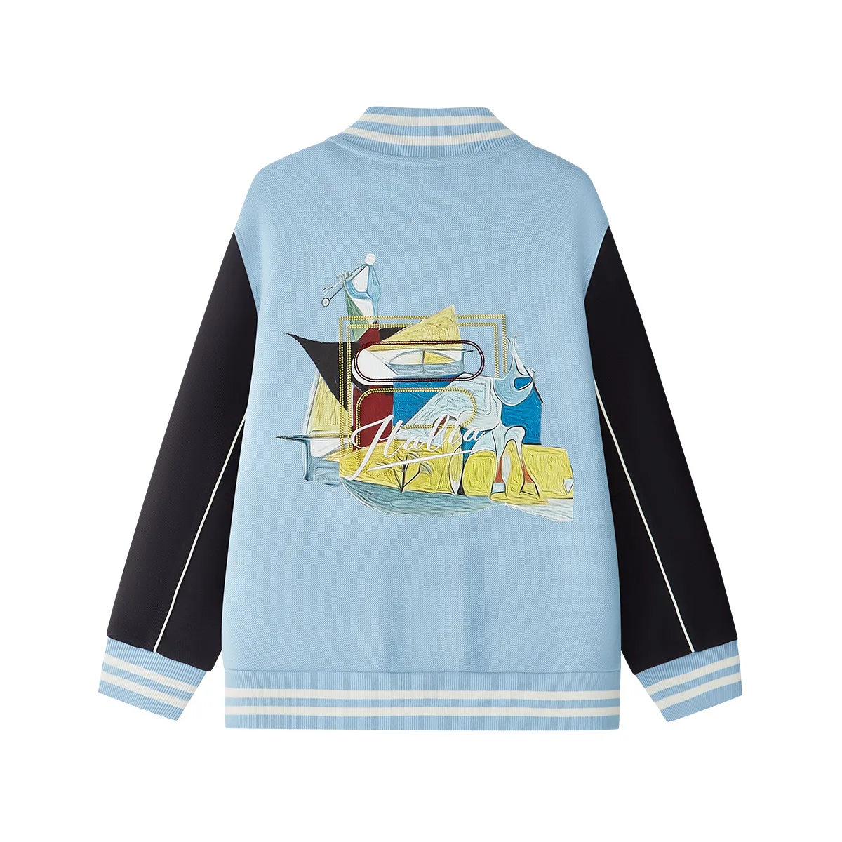 FILA KIDS Куртка из трикотажной ткани Cobalt Blue детская — фото 3