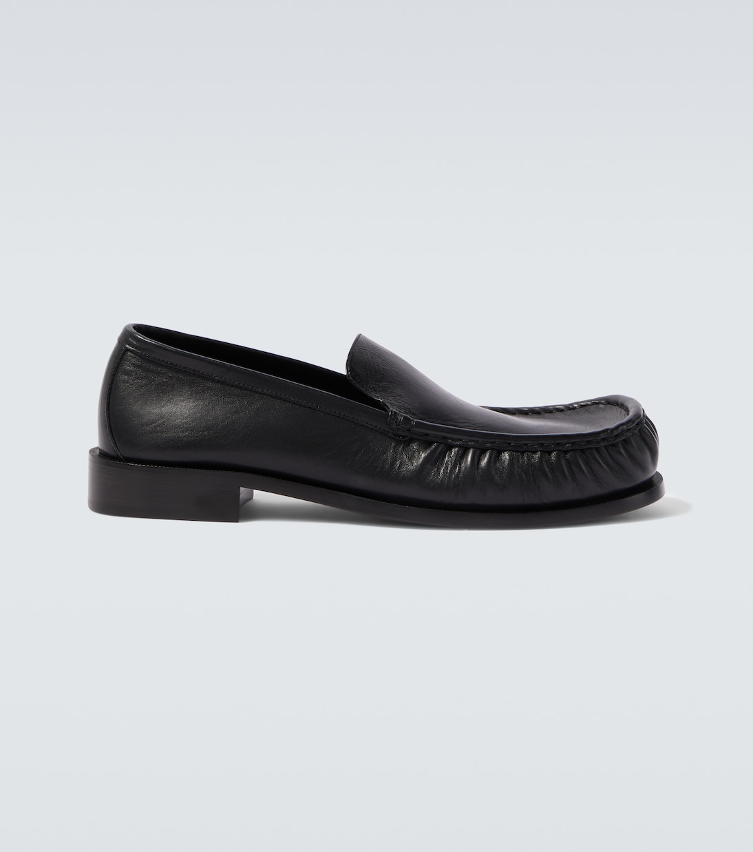

Кожаные мокасины Dries Van Noten, черный