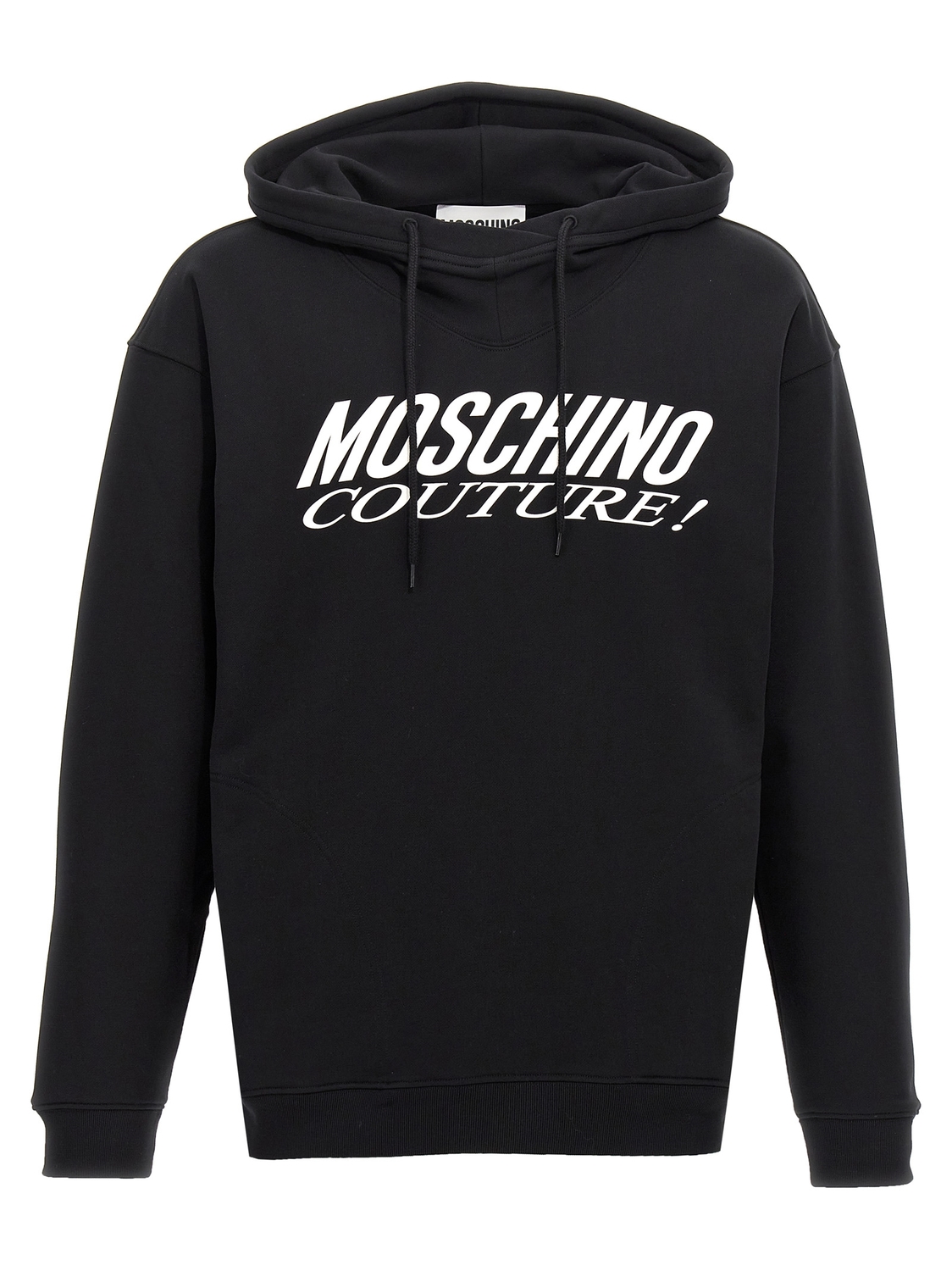

Худи с принтом логотипа Moschino, черный