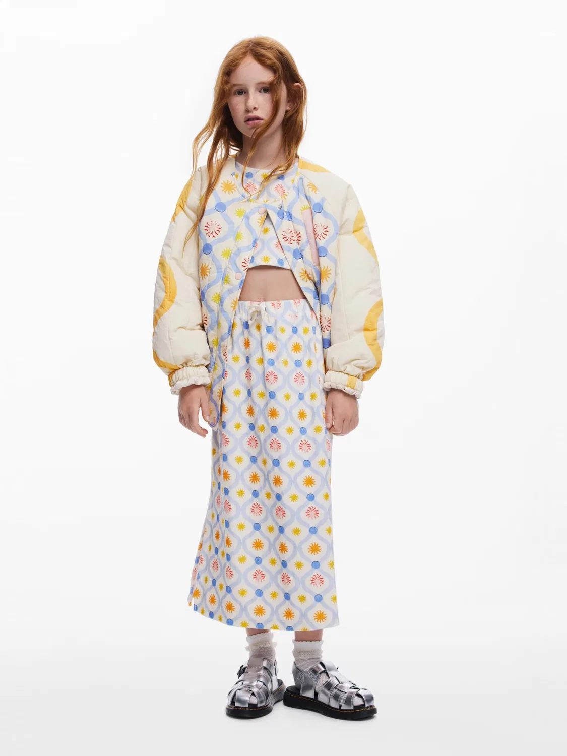 Куртка Desigual межсезонья бежевого цвета — фото 3