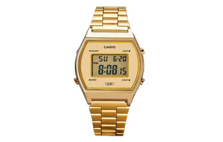 

Мужские молодежные золотые часы B640WGG-9D CASIO