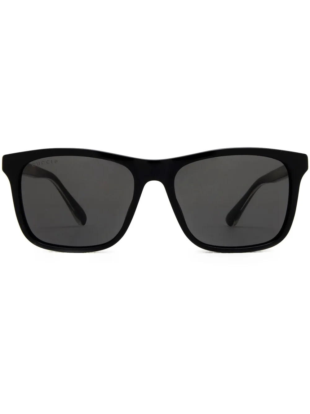 

Солнцезащитные очки GG0381SN в квадратной оправе Gucci Eyewear, черный