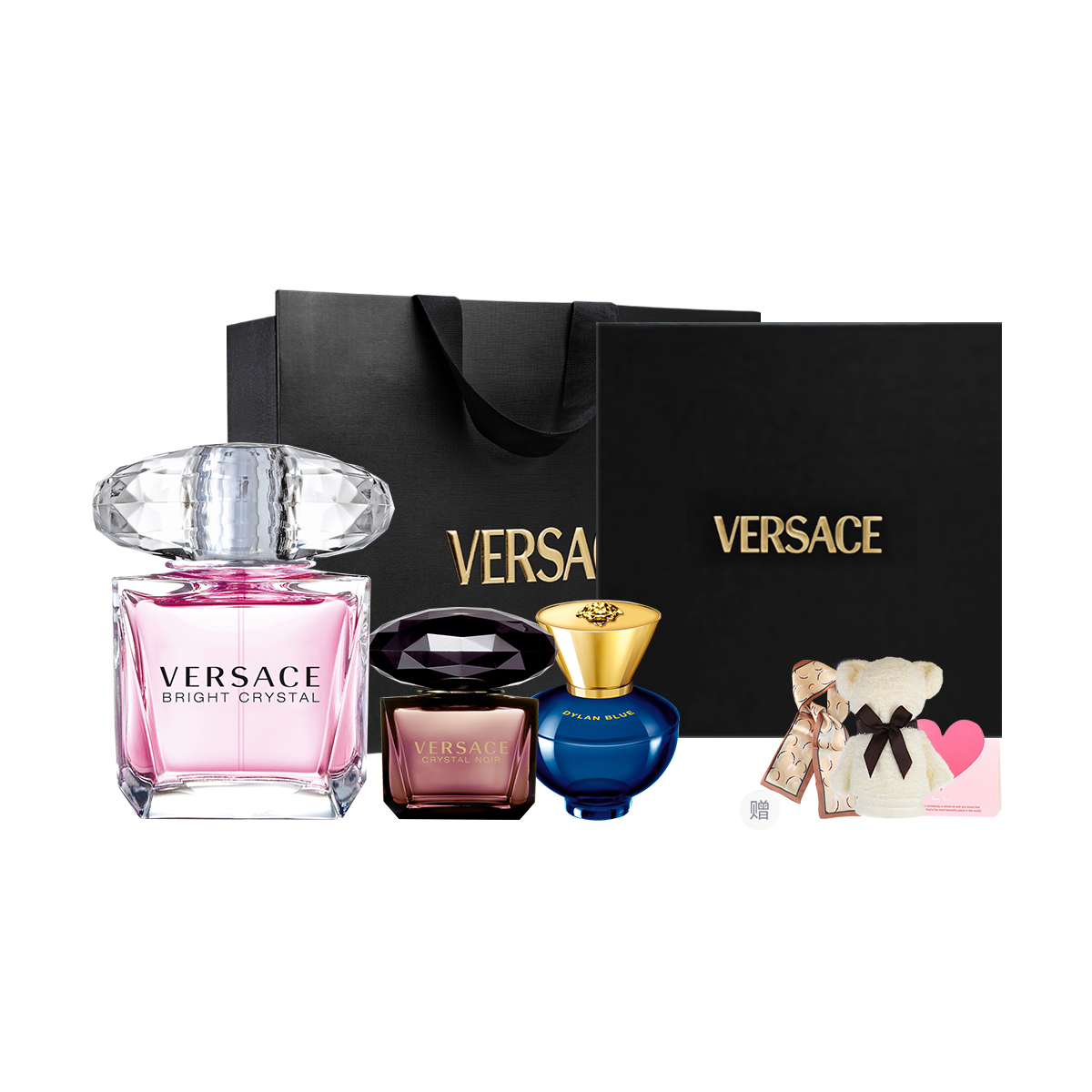 

Набор парфюма Crystal Fragrance Love для женщин Eau De Toilette 30мл+5мл VERSACE