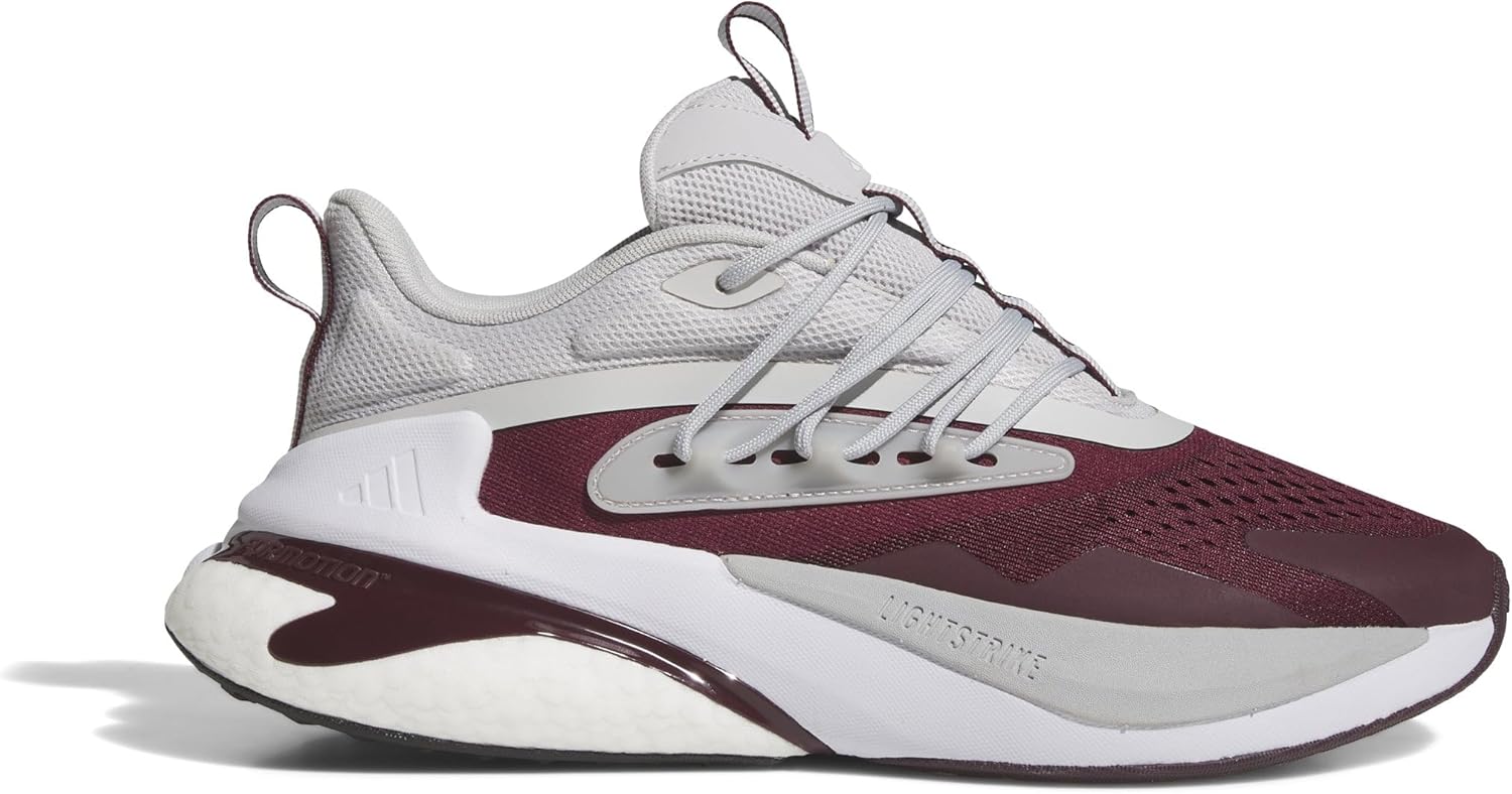 

Кроссовки Adidas Унисекс-взрослые NCAA 25/26 Team Alphaboost V2, белый/серый