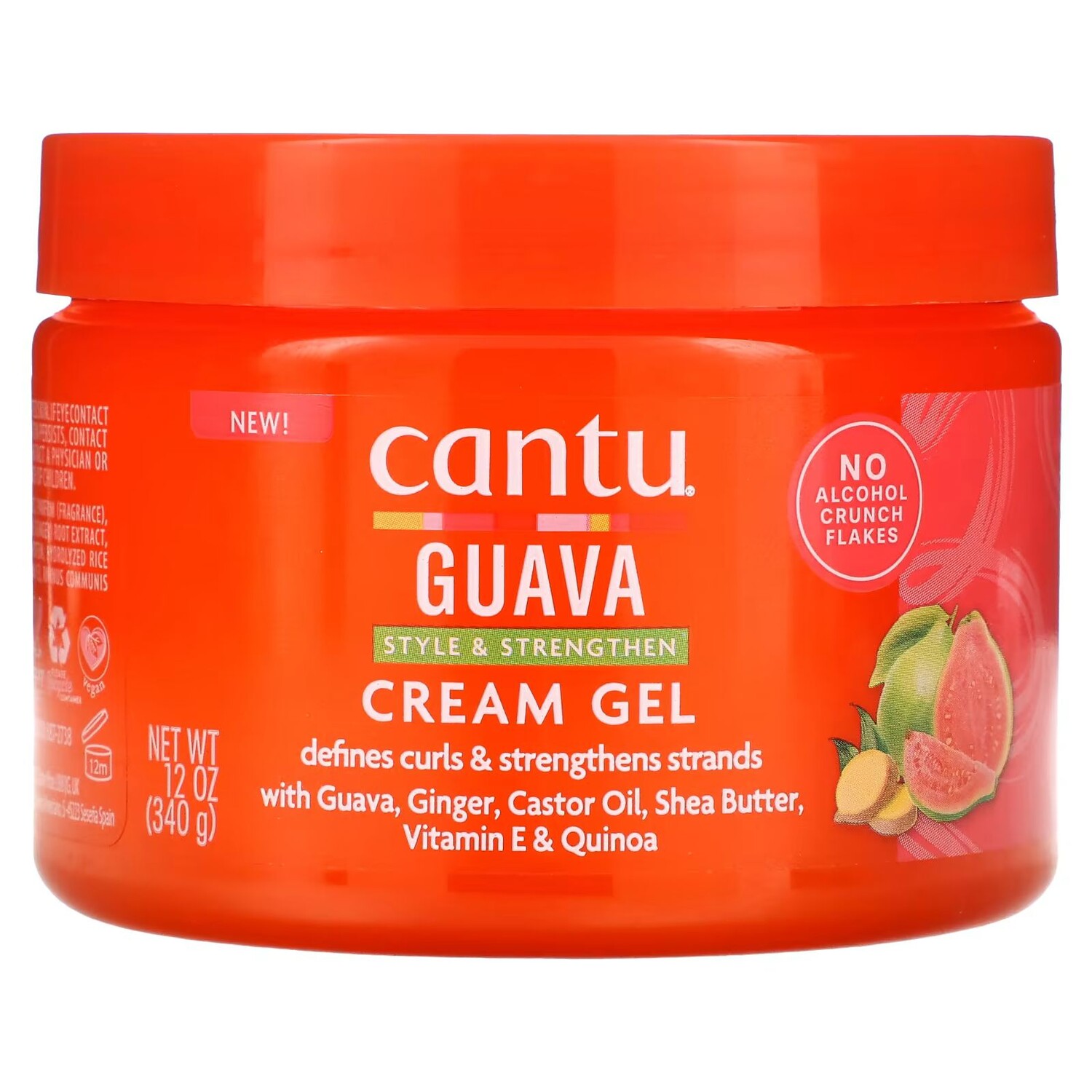 

Guava Style & Strengthen, крем-гель, 12 унций (340 г) Cantu