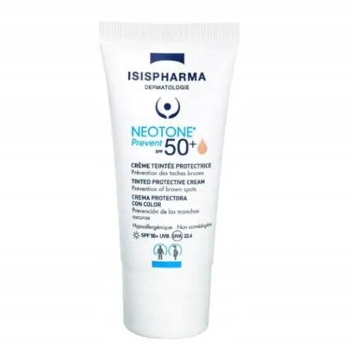 

Тонизирующий крем средней степени тяжести, 30 мл Isispharma Neotone Spf 50+