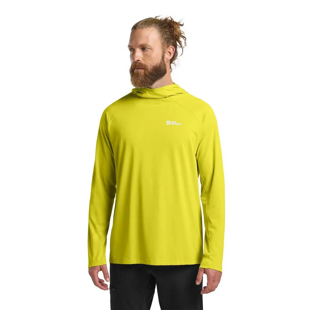 

Худи Jack Wolfskin Prelight Swift, желтый