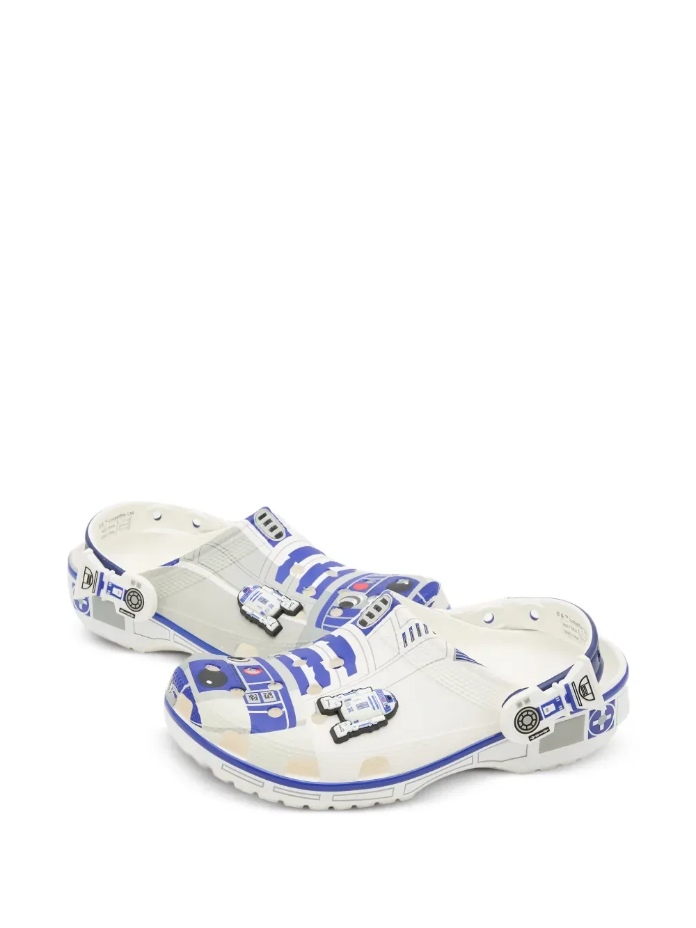 Классические сабо Crocs "Звездные войны R2-d2", белый — фото 2