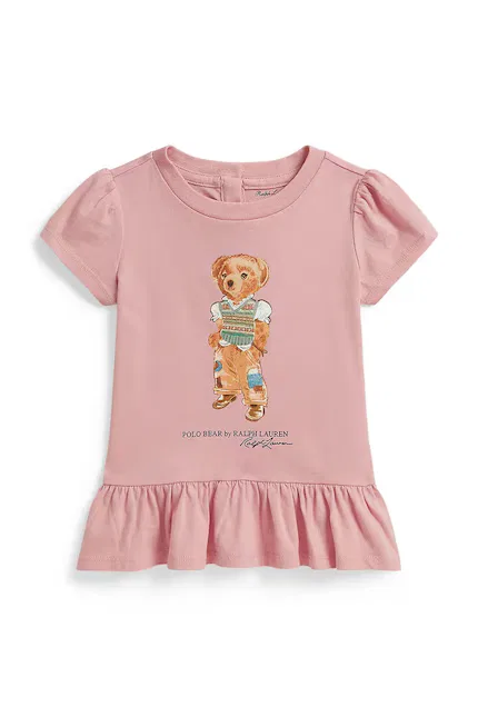 Футболка с коротким рукавом розовый, Polo Ralph Lauren