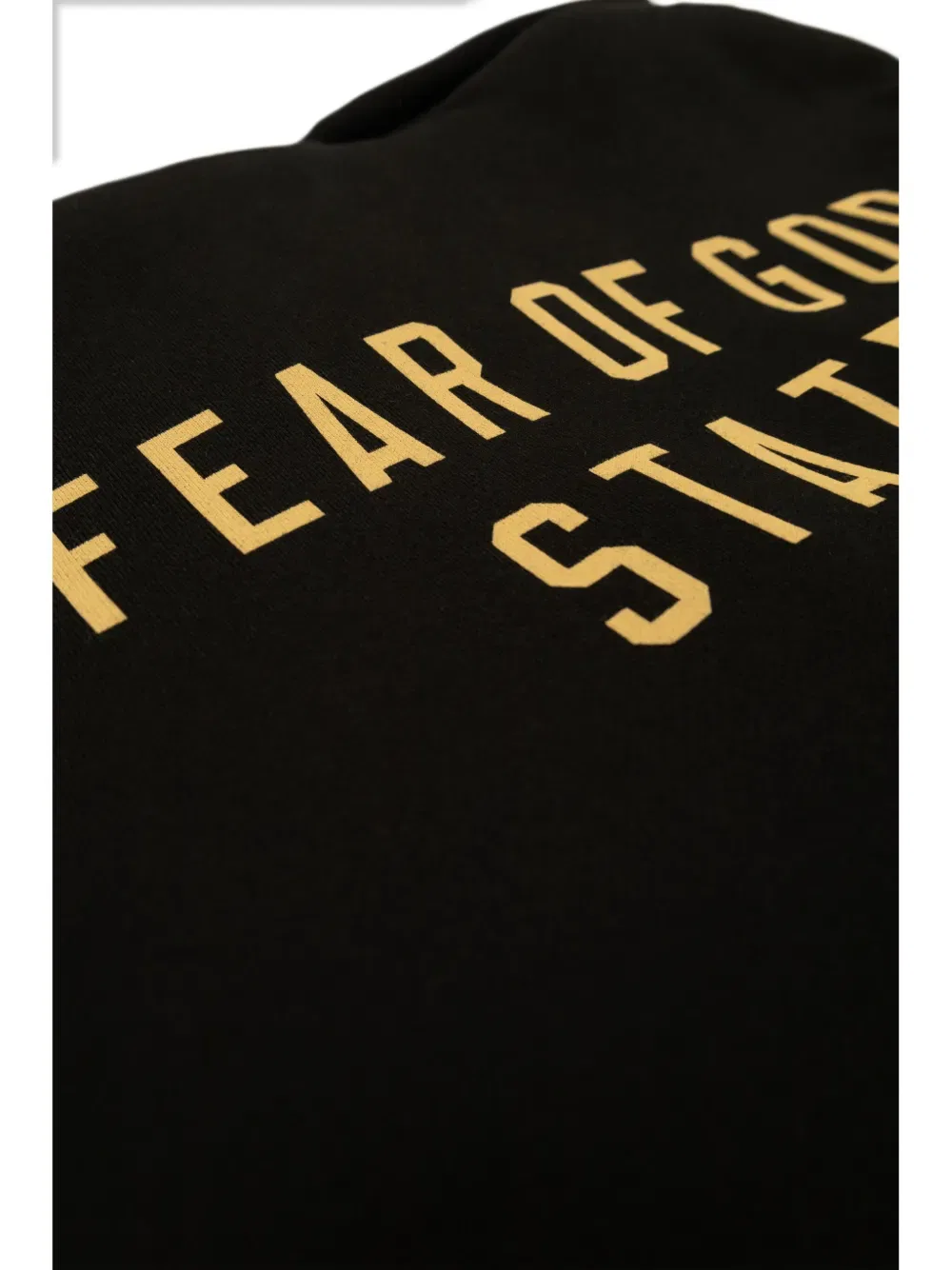 Флисовая толстовка Fear Of God Essentials Kids, черный — фото 3