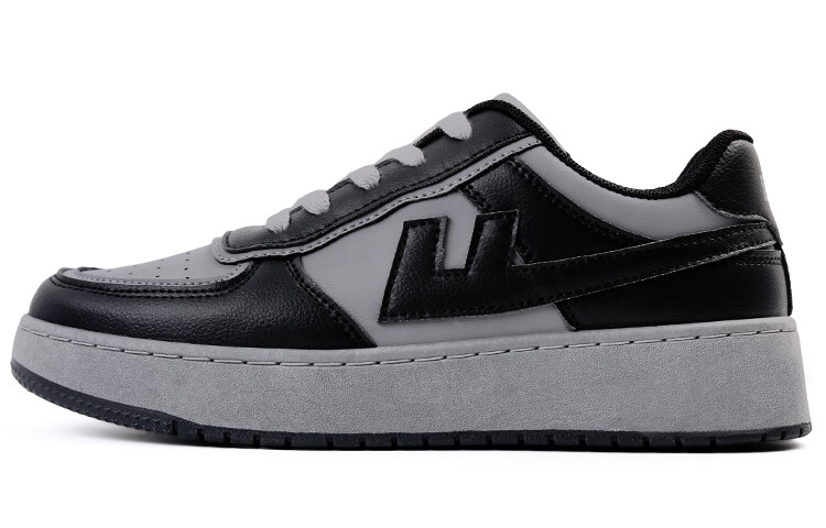 

Кроссовки WARRIOR Skateboarding Shoes Unisex Low-top Gray/Black, серый/черный