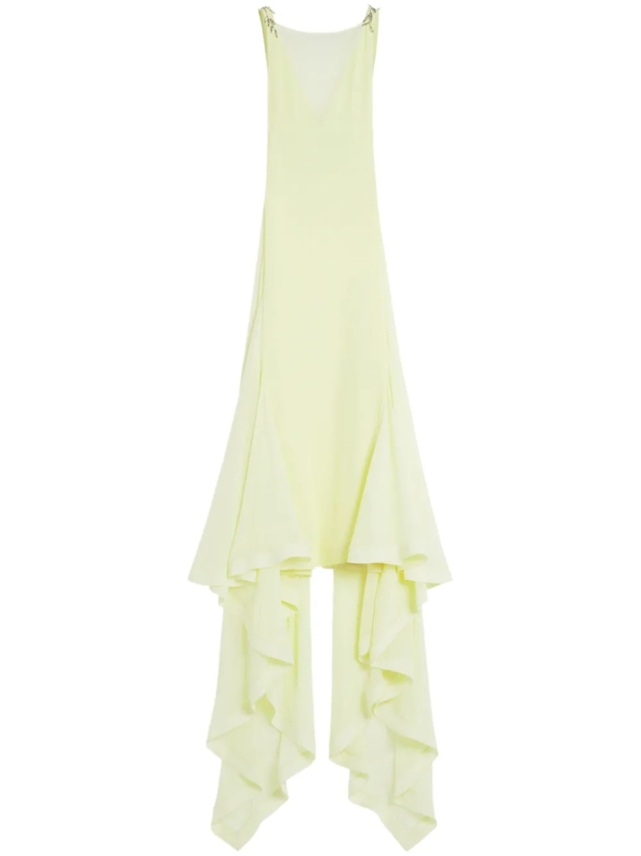 

Lanvin платье макси, желтый