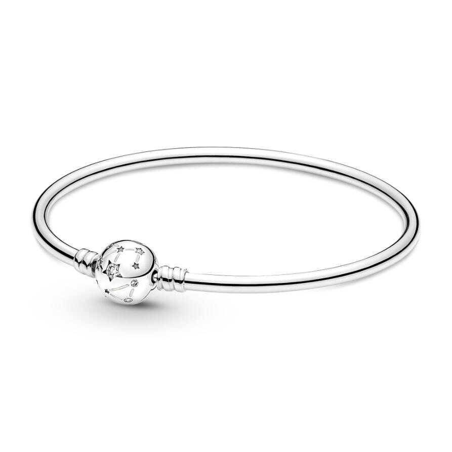 

Браслет Pandora Moments Stars & Galaxy Bangle, стерлинговое серебро