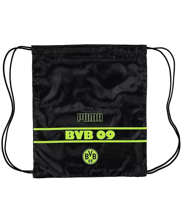 

Мужской и женский рюкзак Borussia Dortmund Legacy Gym на шнурке Puma, черный