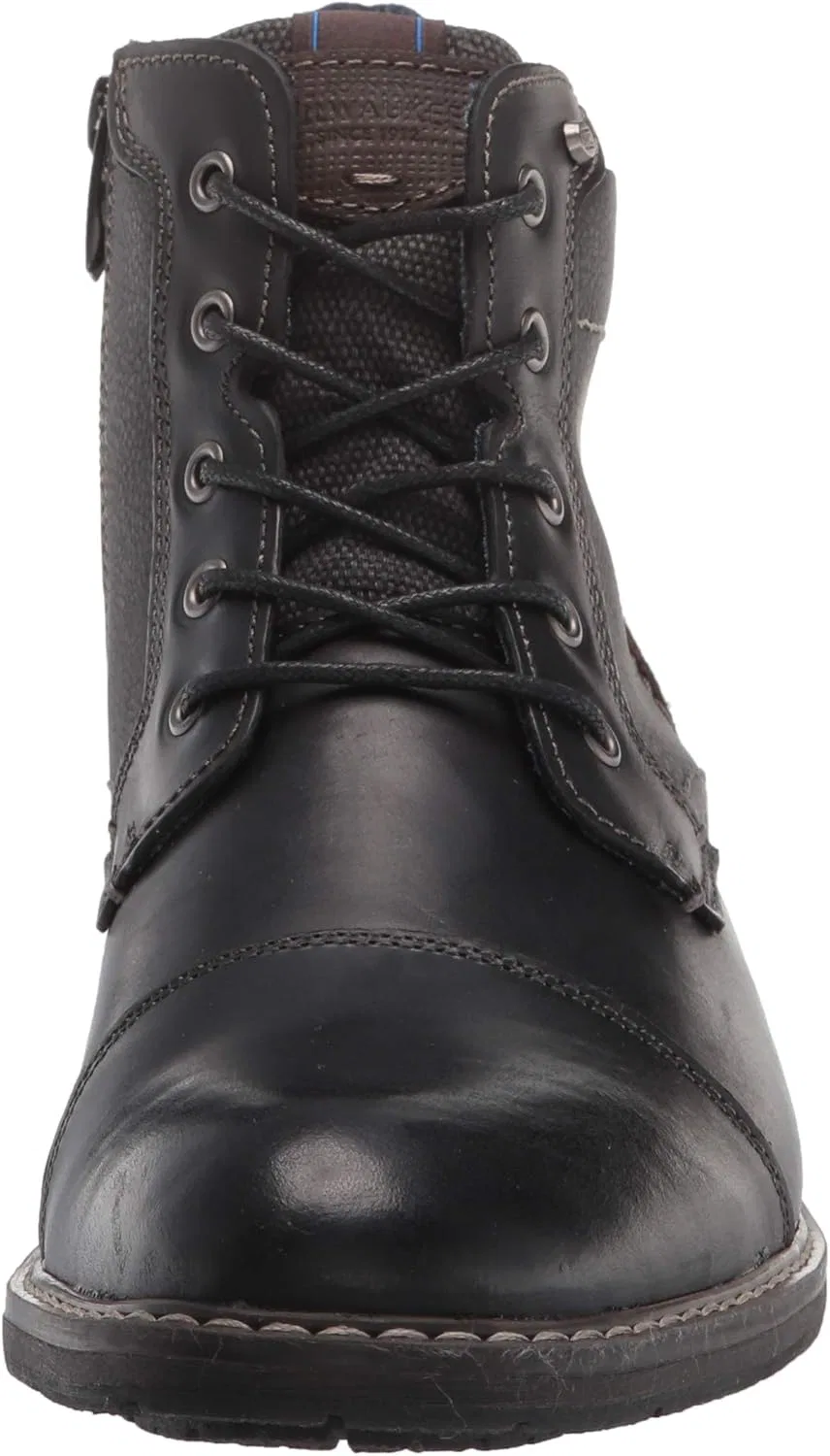 Мужские ботинки-чукка Nunn Bush Fuse Cap Toe с гелевой вставкой и эффектом памяти, Black Multi — фото 2