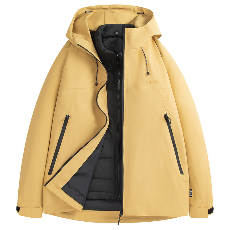 

Jeep Куртка из коллекции Leisure Unisex, Yellow (Down Liners+Shell Clothing Sets)