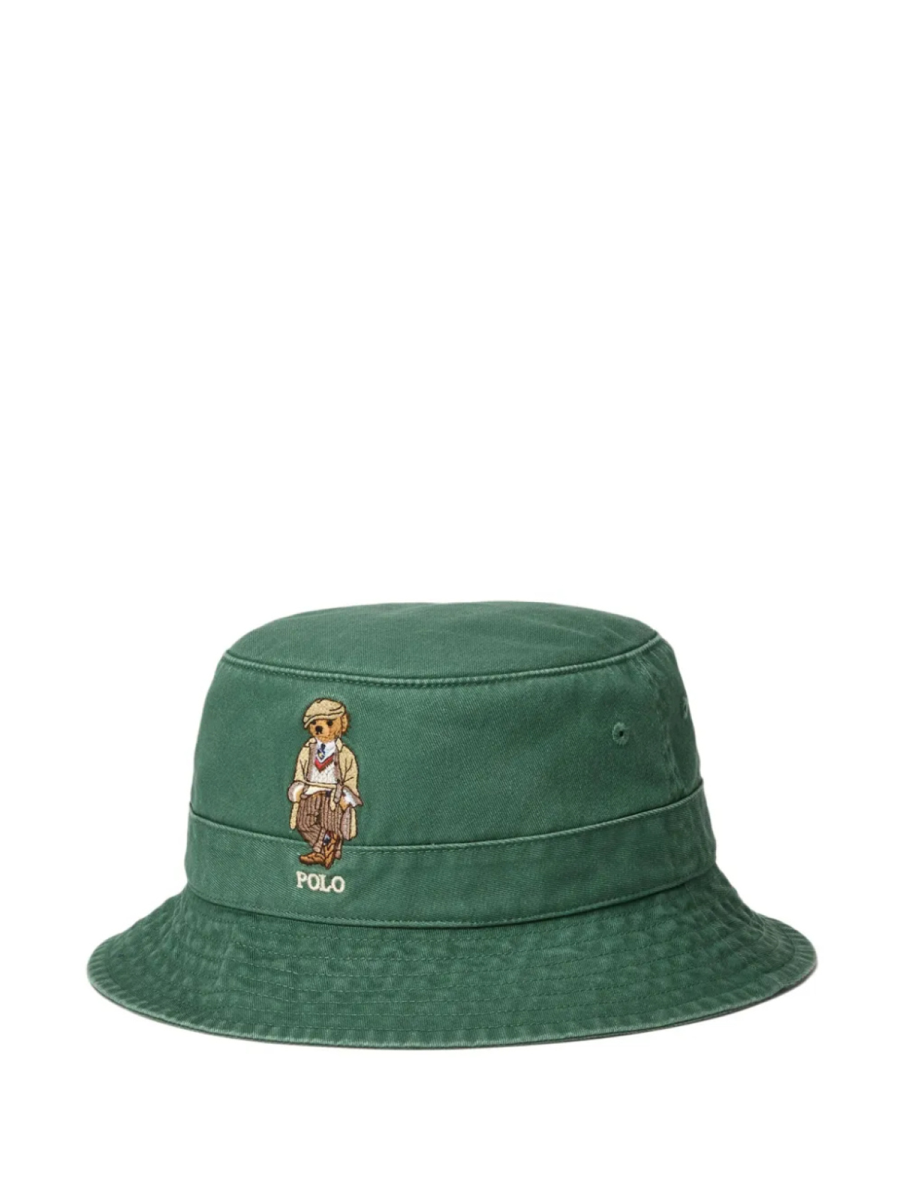 

Polo Ralph Lauren панама с вышитым логотипом, зеленый