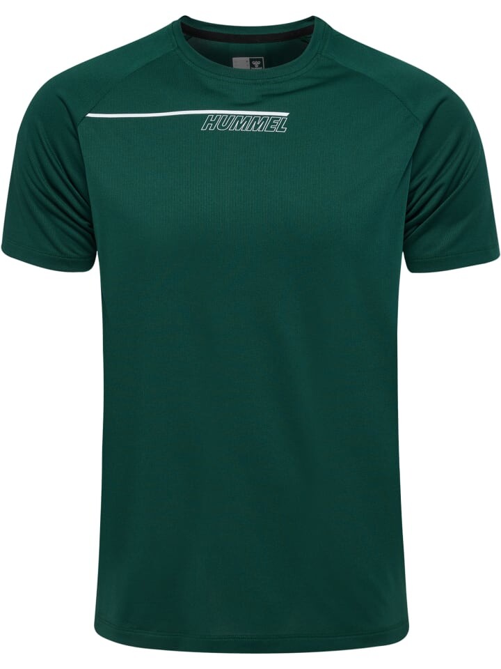 

Спортивная футболка Hummel S/S Hmlcourt Paddeltennis Herren, цвет rain forest