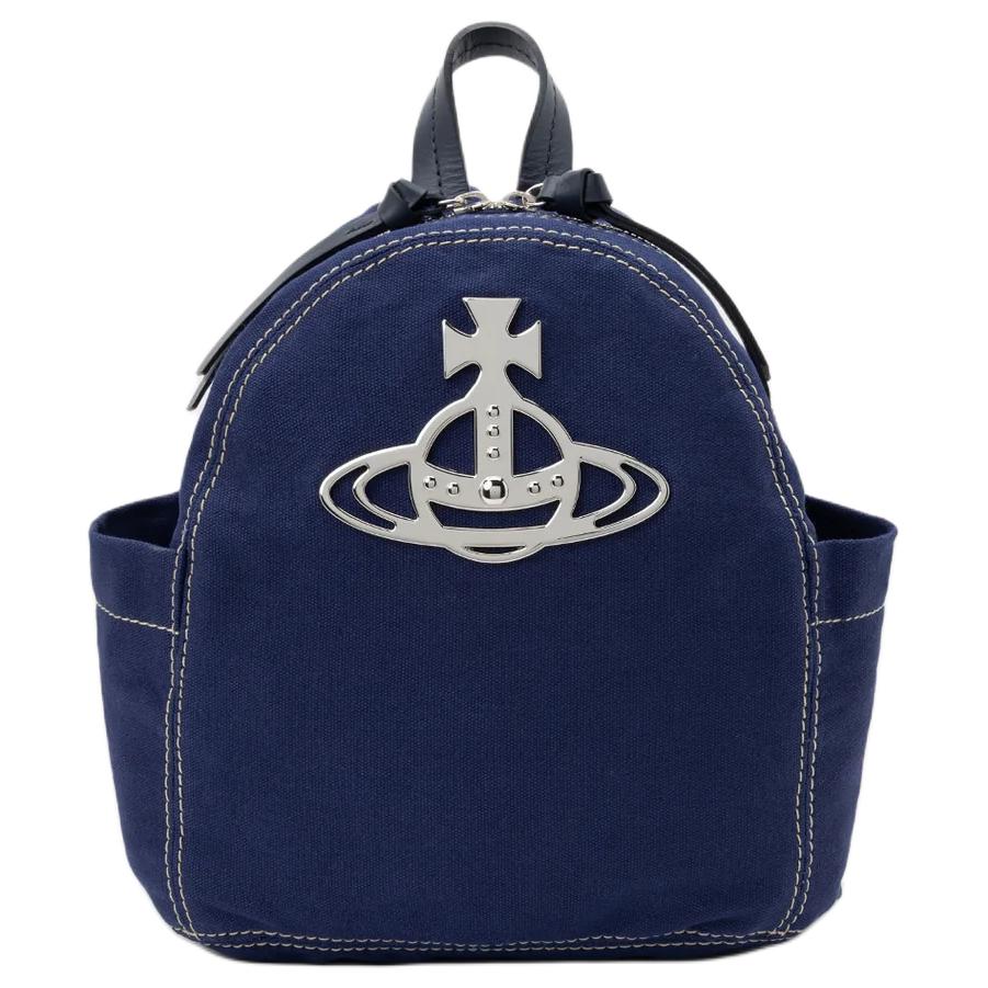

Vivienne Westwood Холщовый рюкзак, маленький, унисекс, синий
