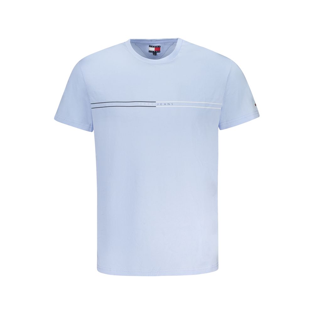 

Синяя хлопковая мужская футболка Tommy Hilfiger, Blue