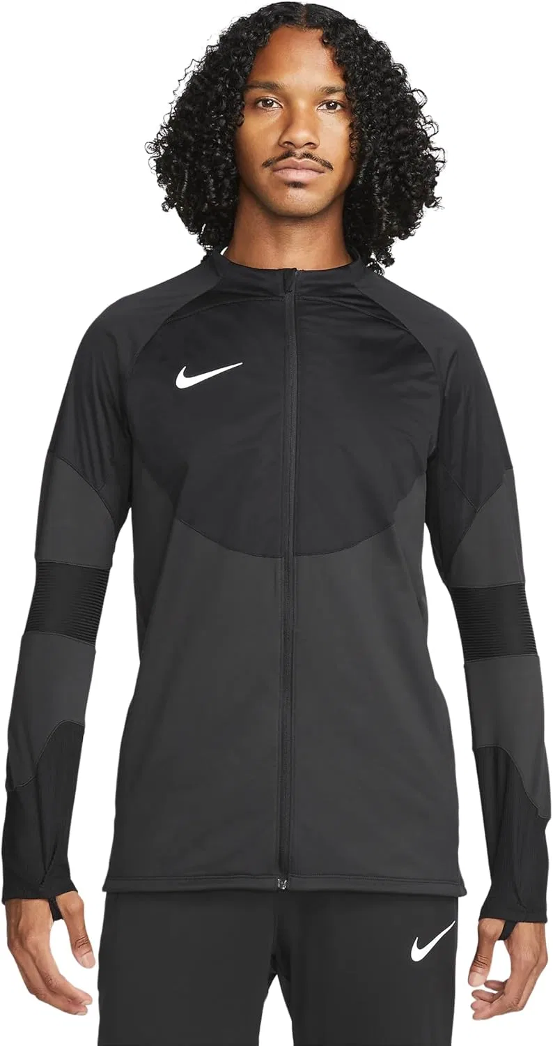 Мужская футбольная футболка Nike Therma Winter Warrior на молнии