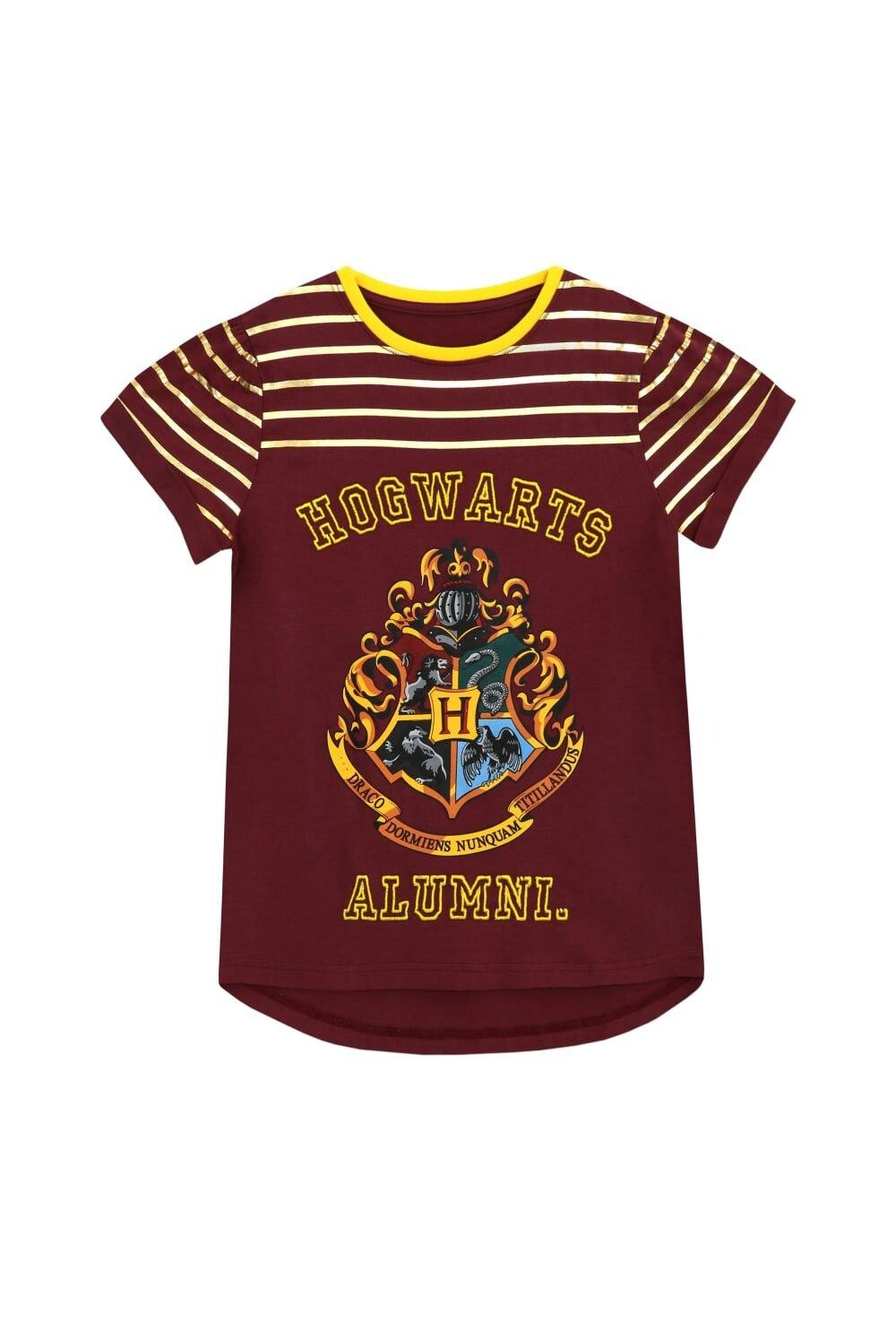 

Футболка с гербом Хогвартса Harry Potter, красный