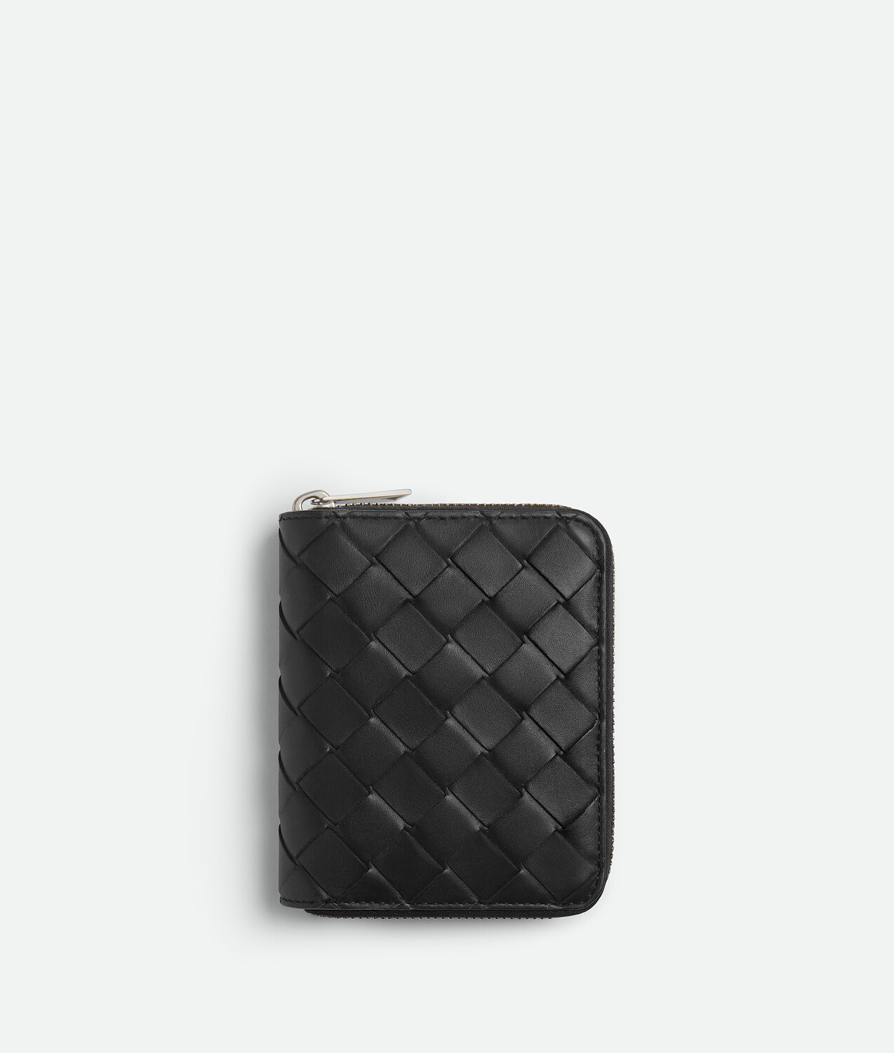 

Компактный кошелек на молнии Bottega Veneta, черный