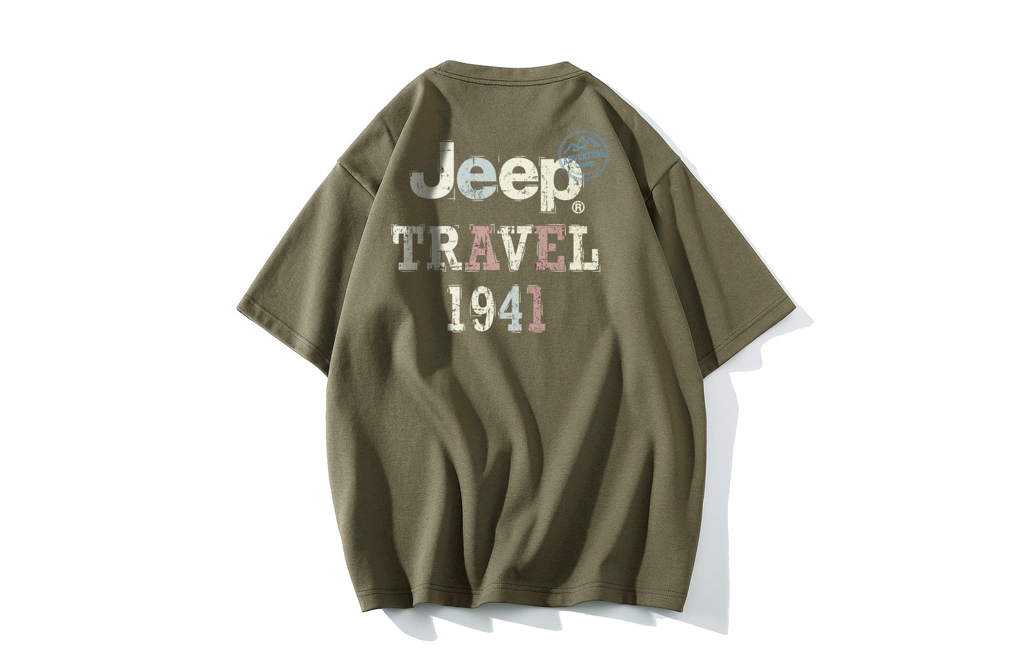 

Футболка Wrangler Leisure Series унисекс Jeep, army зеленый