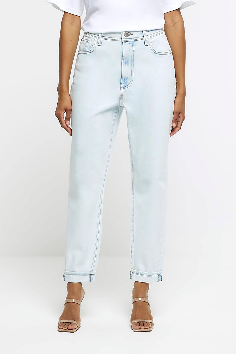 

Джинсы Mom River Island, синий