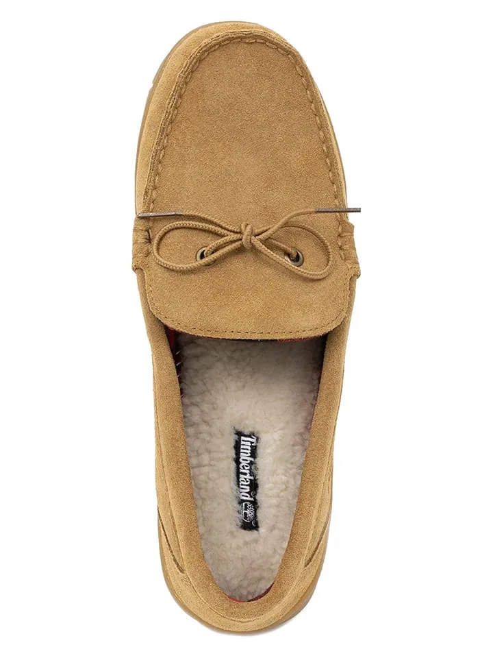 Мокасины из нубука Timberland, светло-коричневый — фото 2