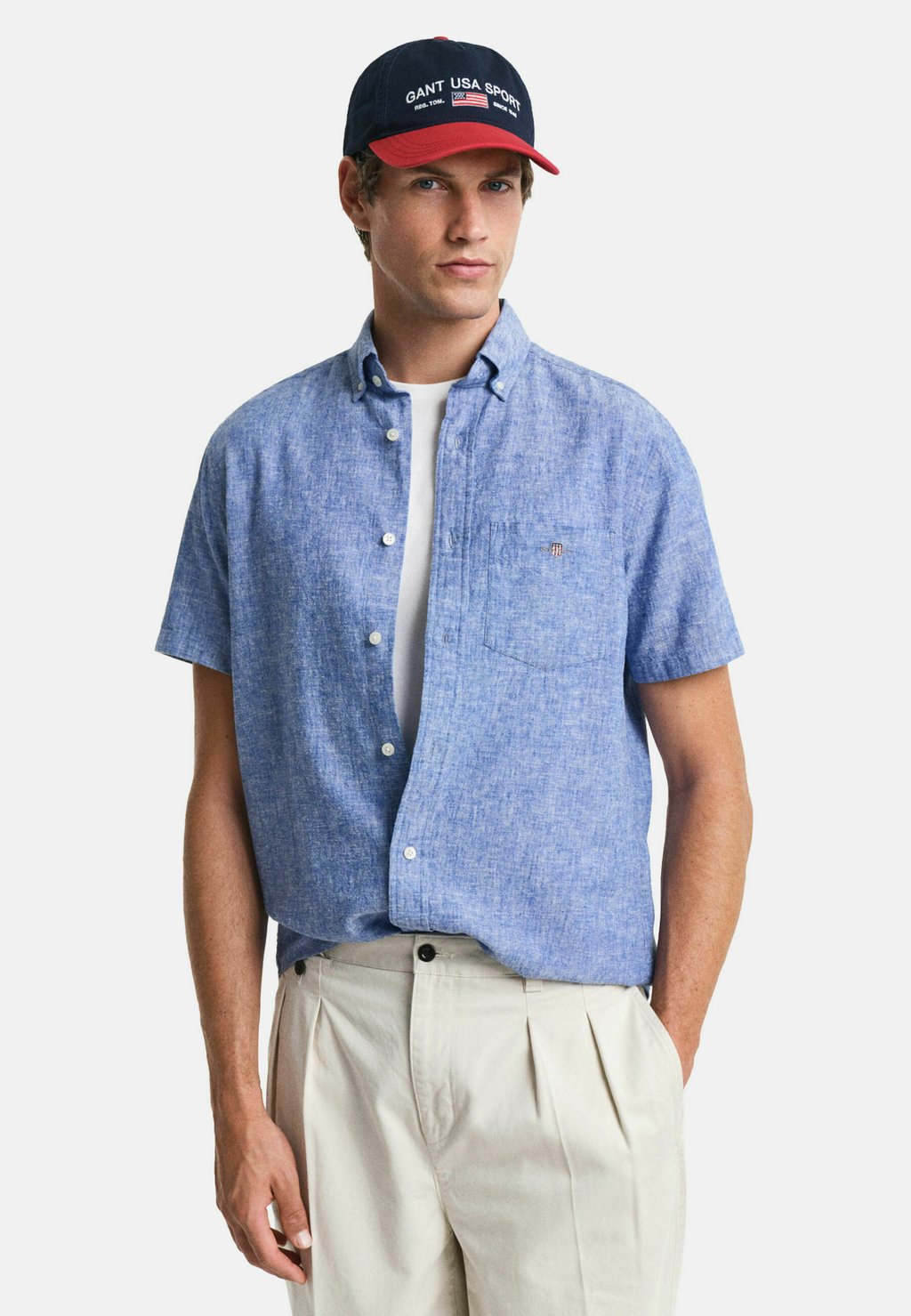 

Рубашка REGULAR FIT GANT, синий
