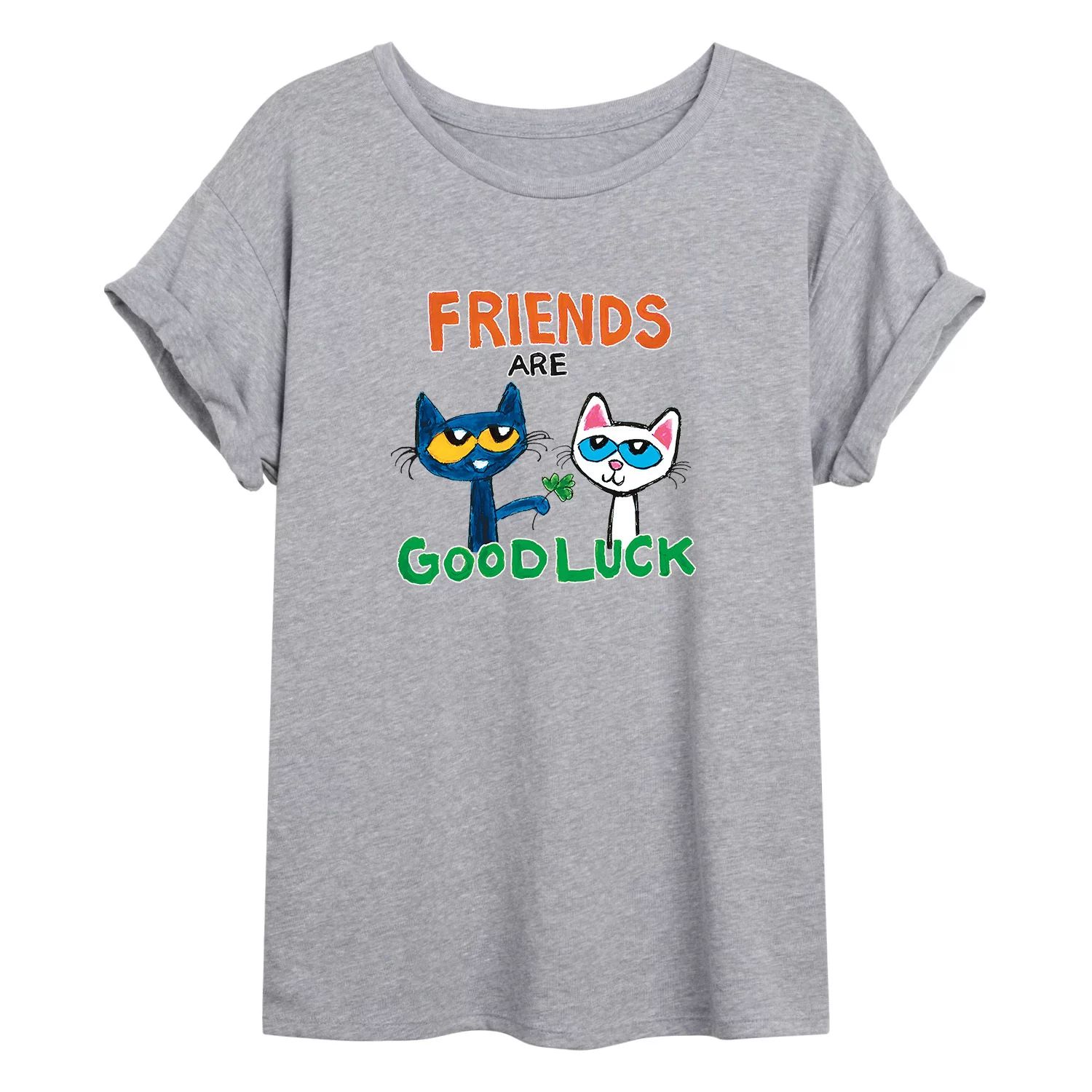 

Струящаяся футболка для юниоров Pete The Cat Good Luck Licensed Character, Серый, Струящаяся футболка для юниоров Pete The Cat Good Luck Licensed Character